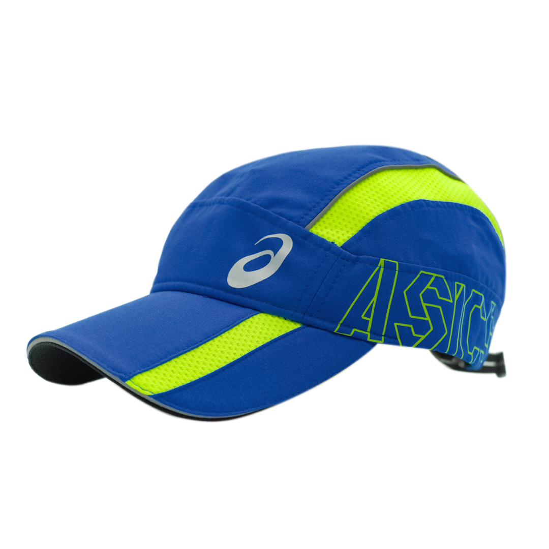 Asics Essential Running Hat Blue/Volt