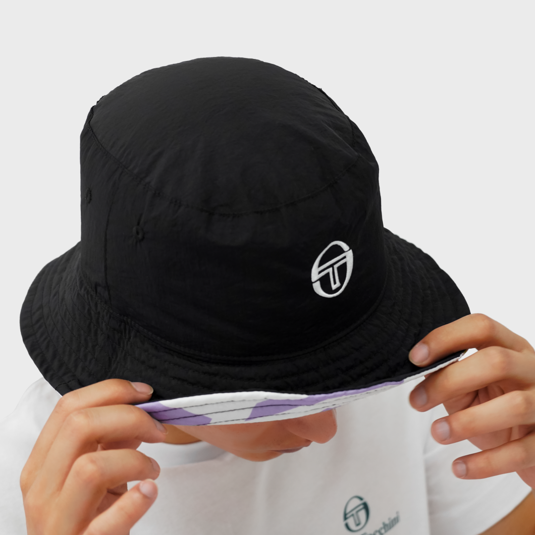 Sergio Tacchini Reversible Print Bucket Hat