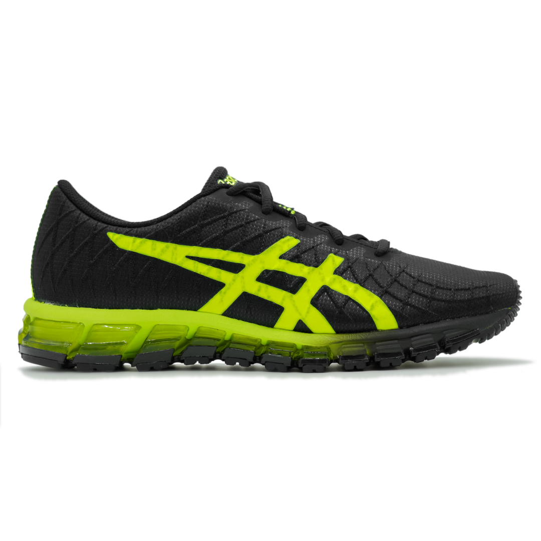 Mens Asics Gel-Quantum 180 4 Performance Black/Flash Yellow