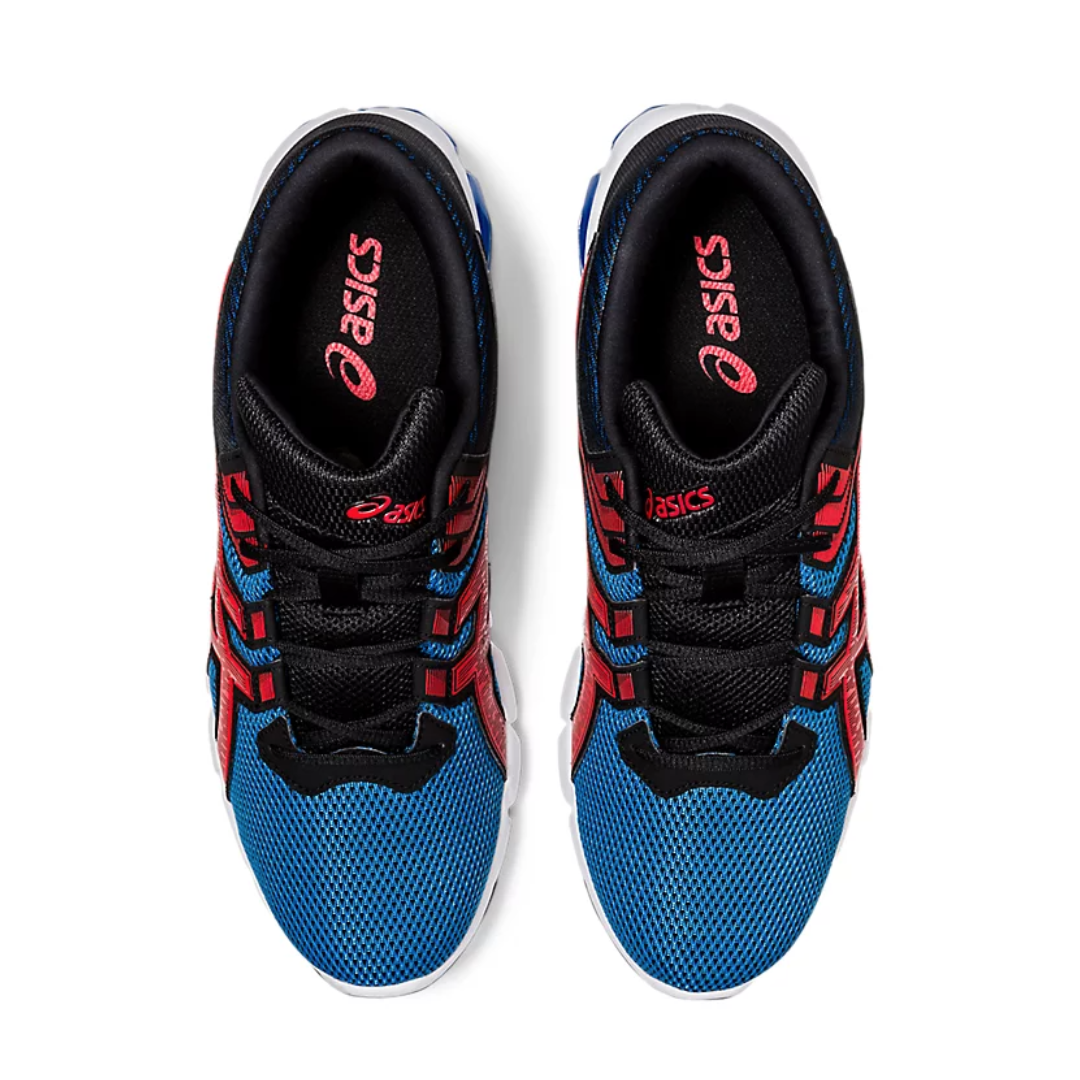 Mens Asics Gel-Quantum 90 2 Electric Blue/Fiery Red