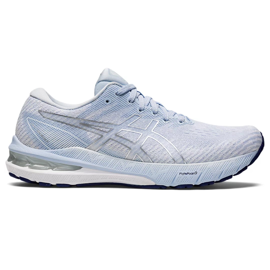 Womens Asics GT-2000 10 Soft Sky/Pure Silver