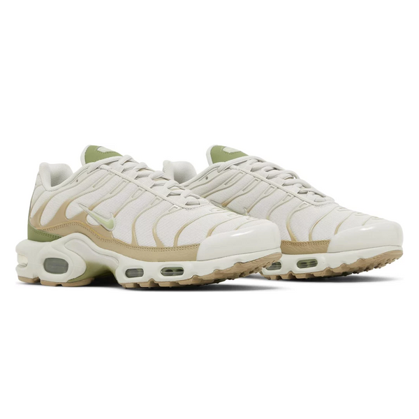 Womens Nike Air Max Plus TN Light Bone/Honeydew - RaysLocker