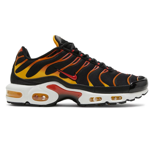 Mens Nike Air Max Plus TN Black/Mystic Red - RaysLocker