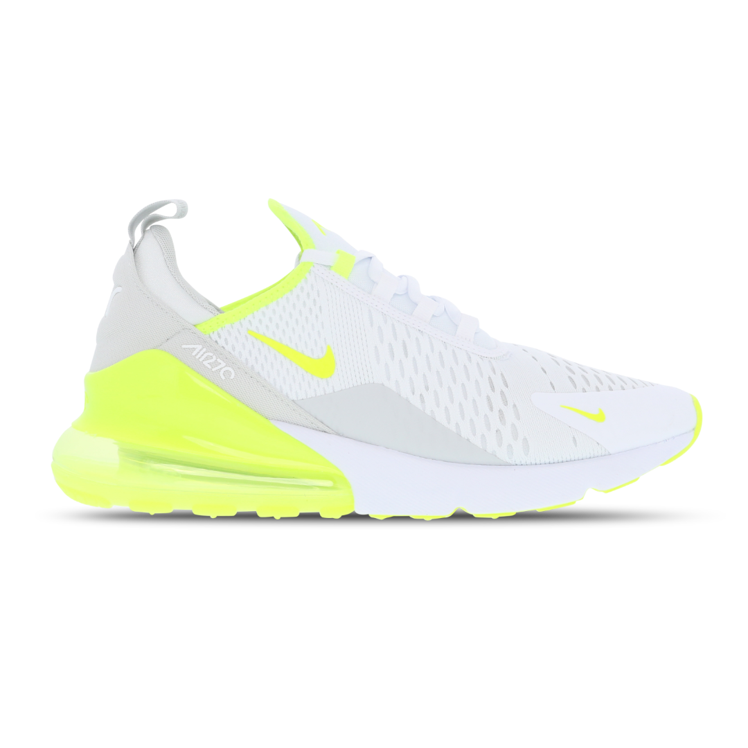 Mens Nike Air Max 270 White/Volt-Photon Dust