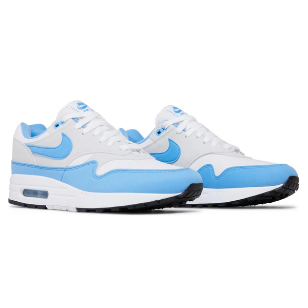 Nike air hot sale blue and white
