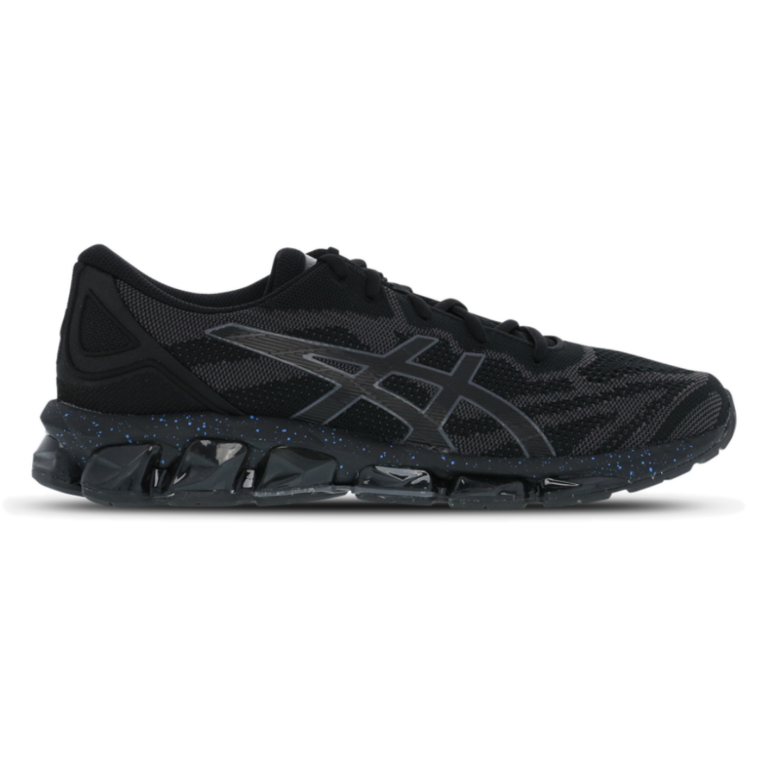 Mens Asics Gel Quantum 360 7 Knit Black Blue RaysLocker