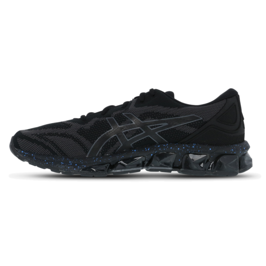Black asics gel top quantum 360 knit