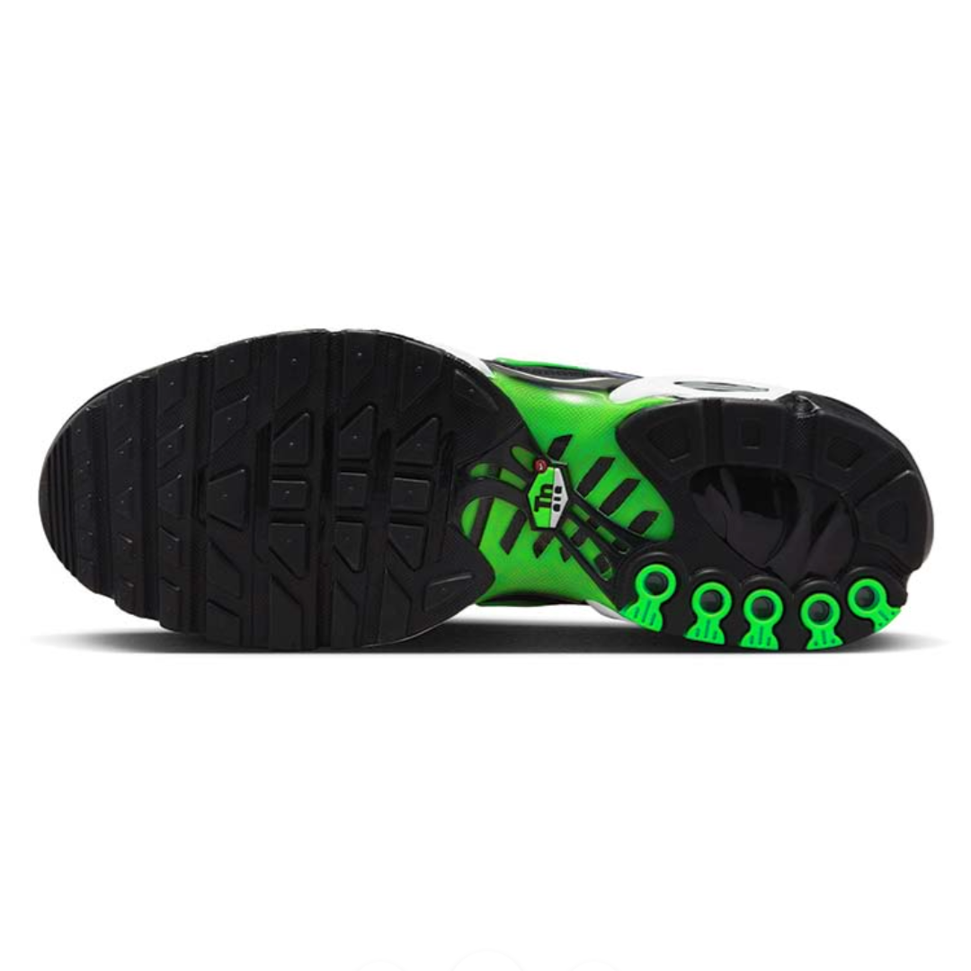 Mens Nike Air Max Plus TN Black Scream Green RaysLocker