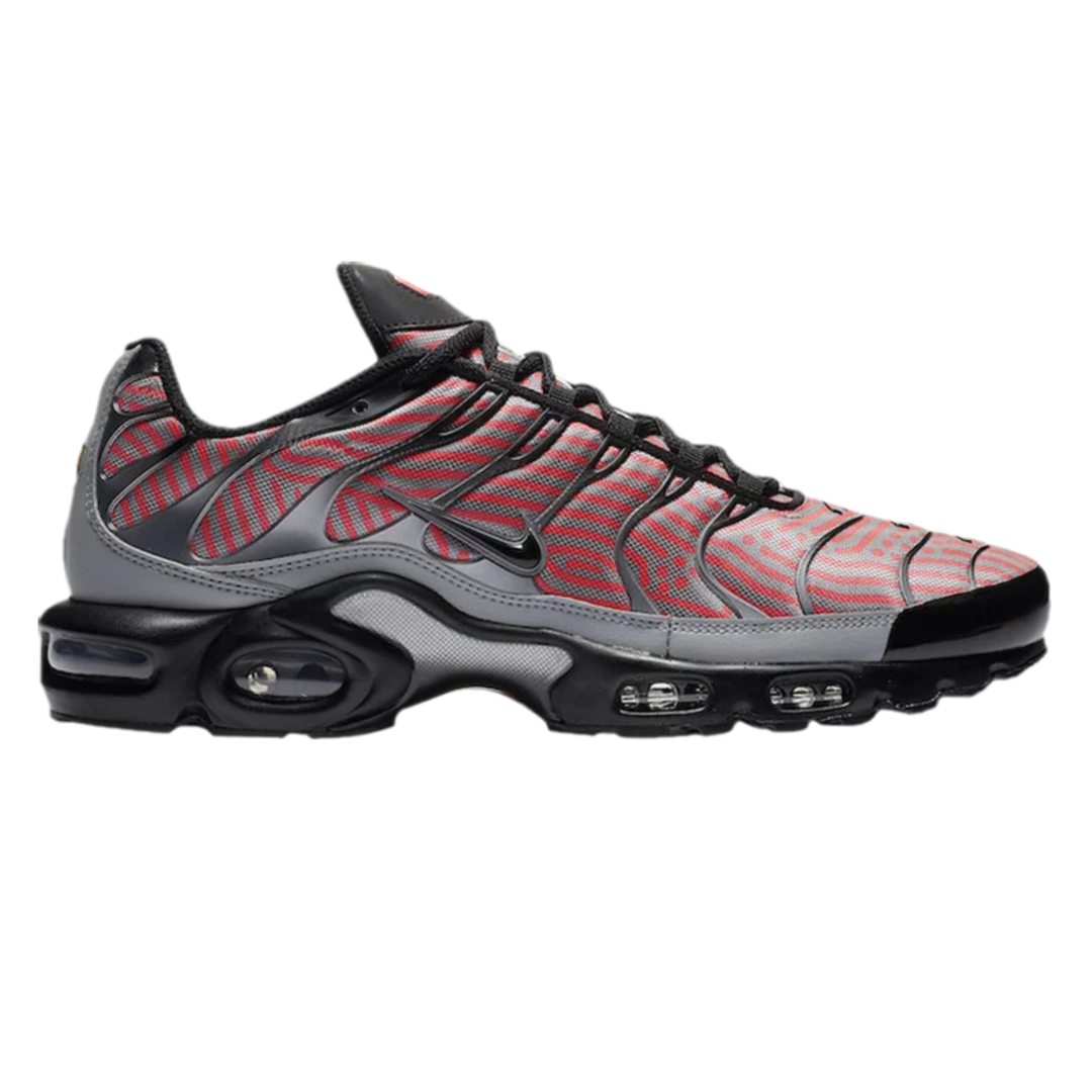All red nike 2025 air max plus men's