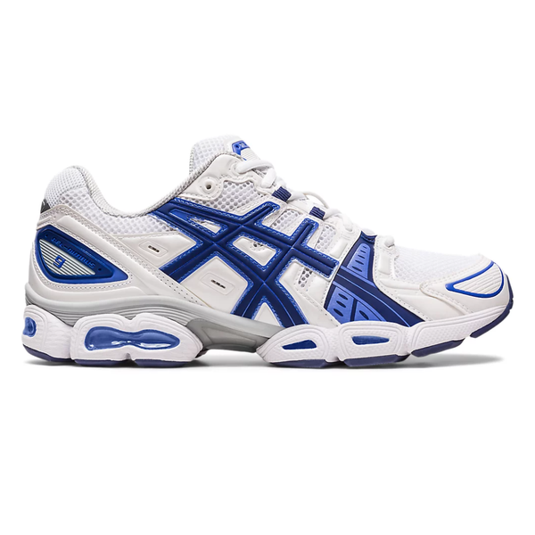 Mens Asics Gel Nimbus 9 White Indigo Blue RaysLocker