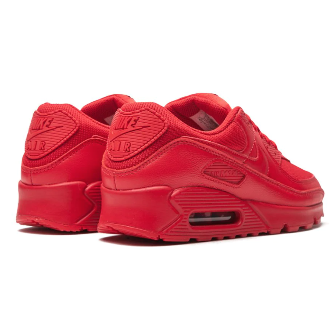 Mens Nike Air Max 90 Triple Red RaysLocker