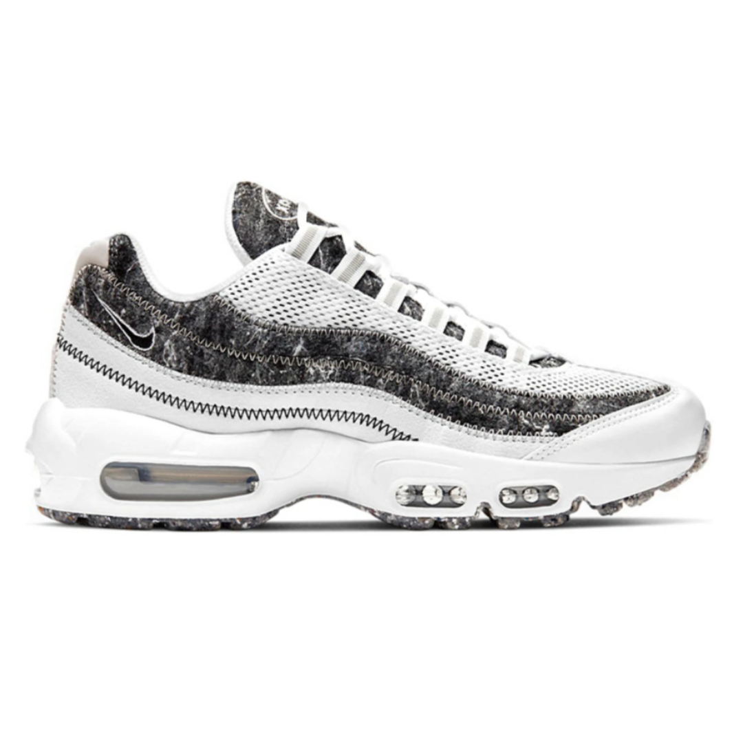 white grey air max 95