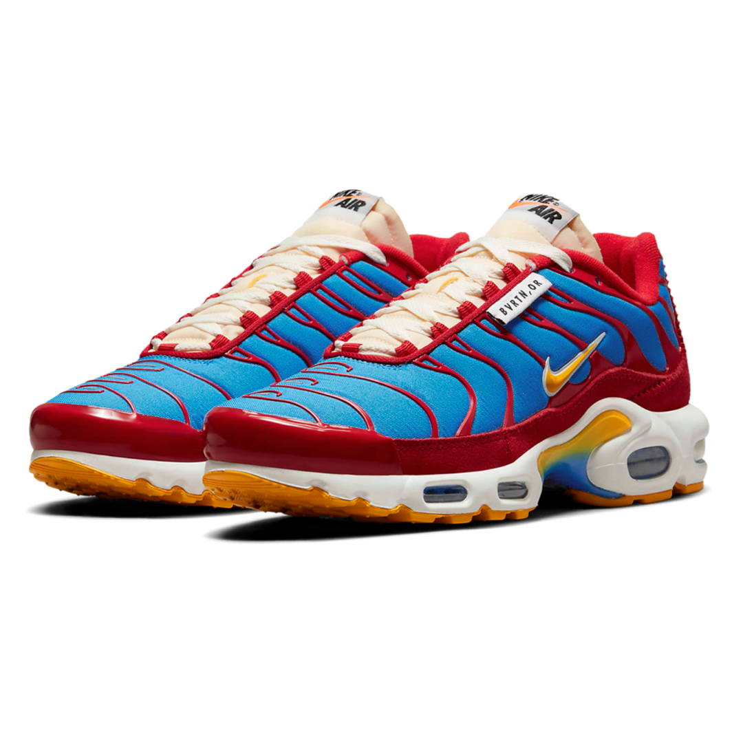 Nike air max sales plus men's red