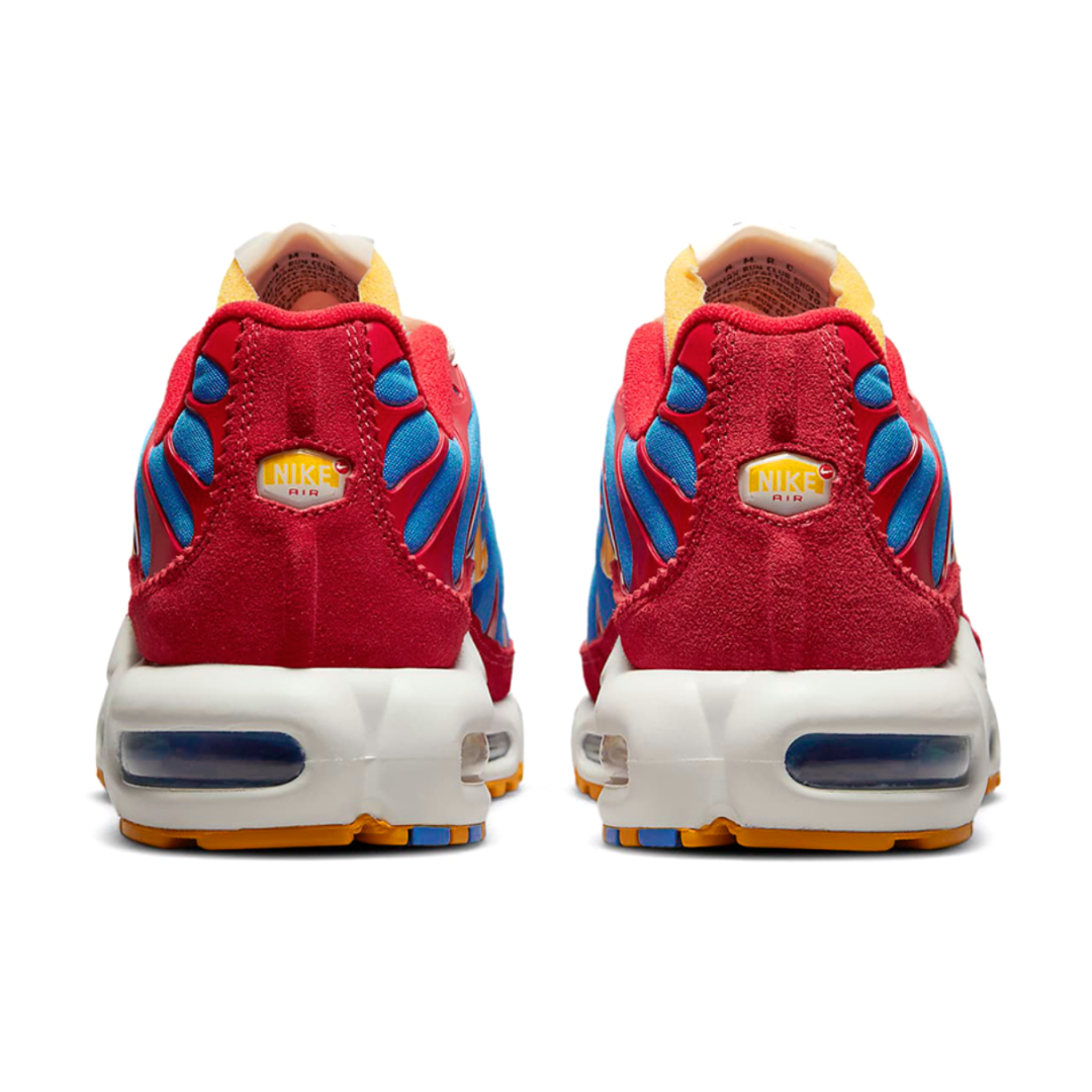 Pink blue and yellow air max plus on sale