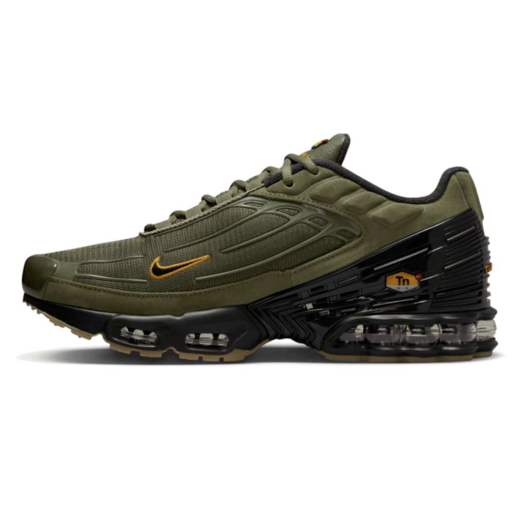 Nike tns black and green online