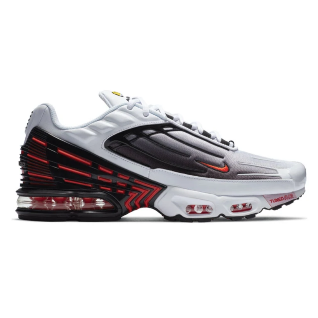 Nike tn white hot sale orange
