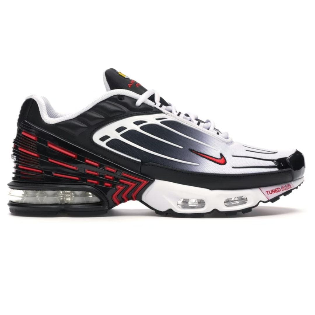 Nike tn air red and black sales