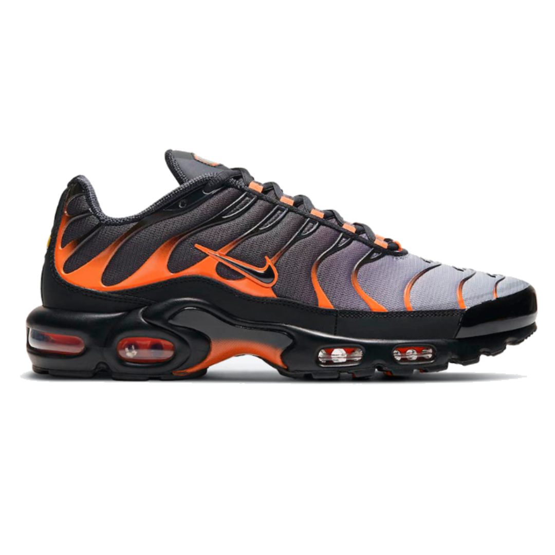 Mens Nike Air Max Plus TN Black Team Orange RaysLocker