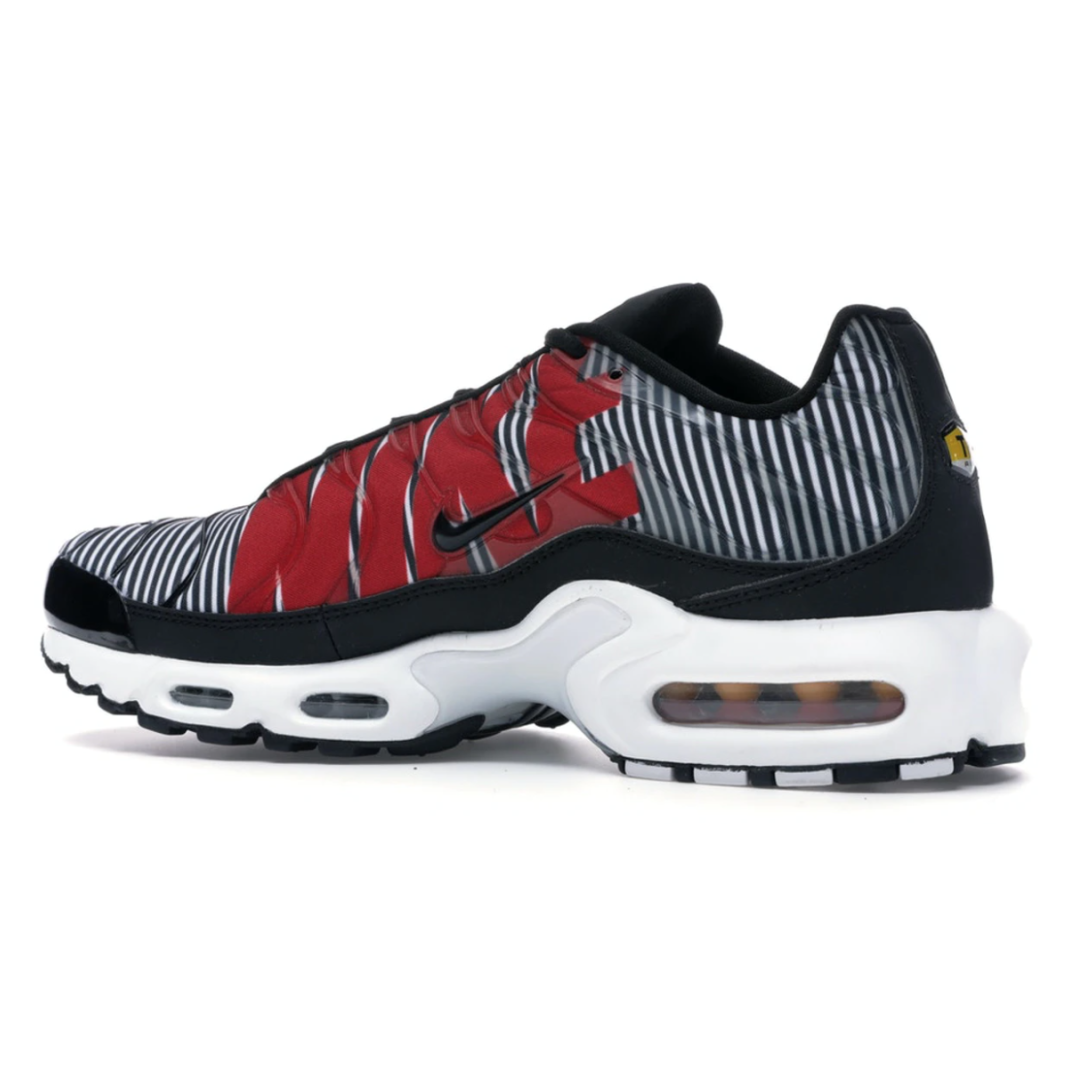 Mens Nike Air Max Plus TN SE Black White Pure Platinum RaysLocker
