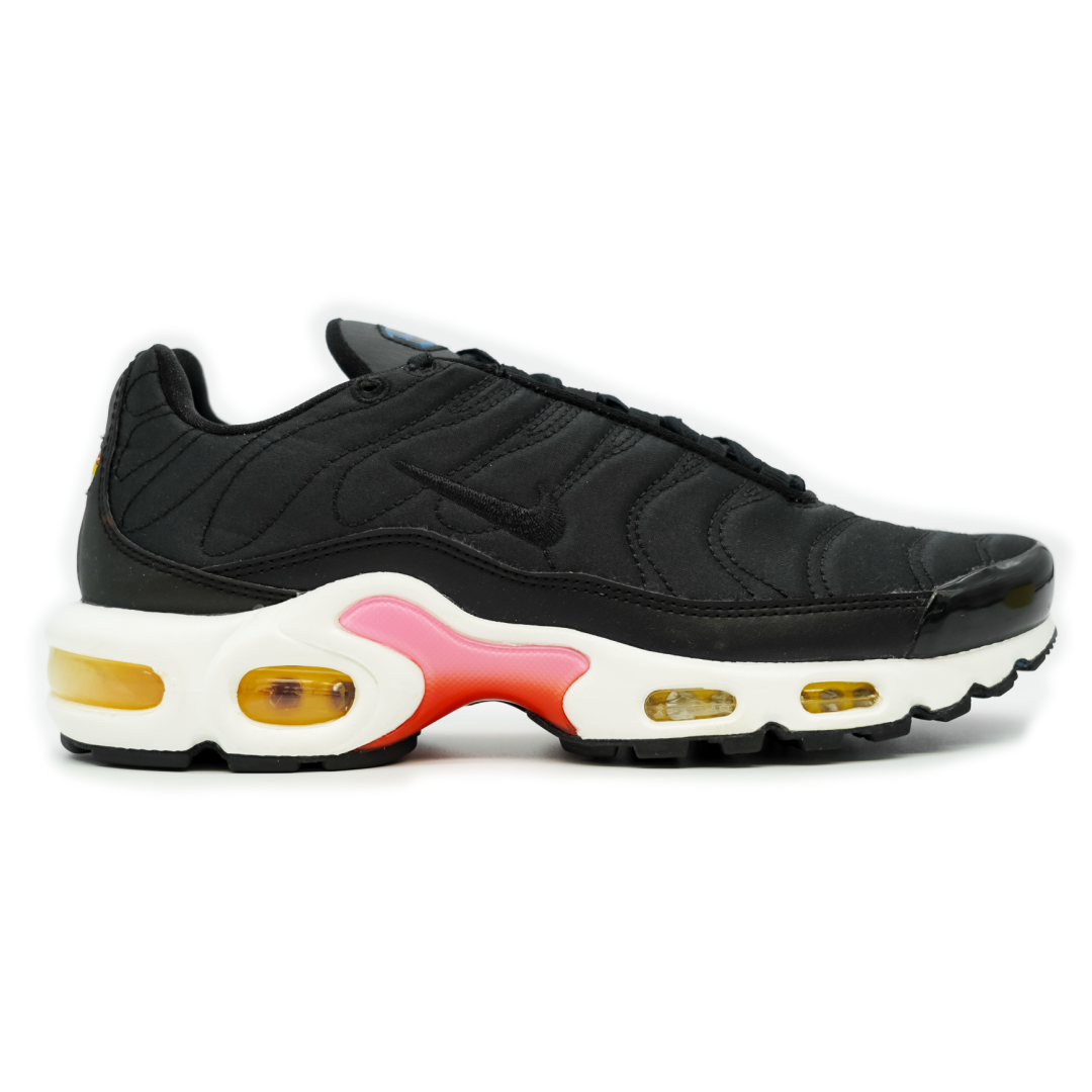 Womens Nike Air Max Plus TN Black Pink Glow RaysLocker