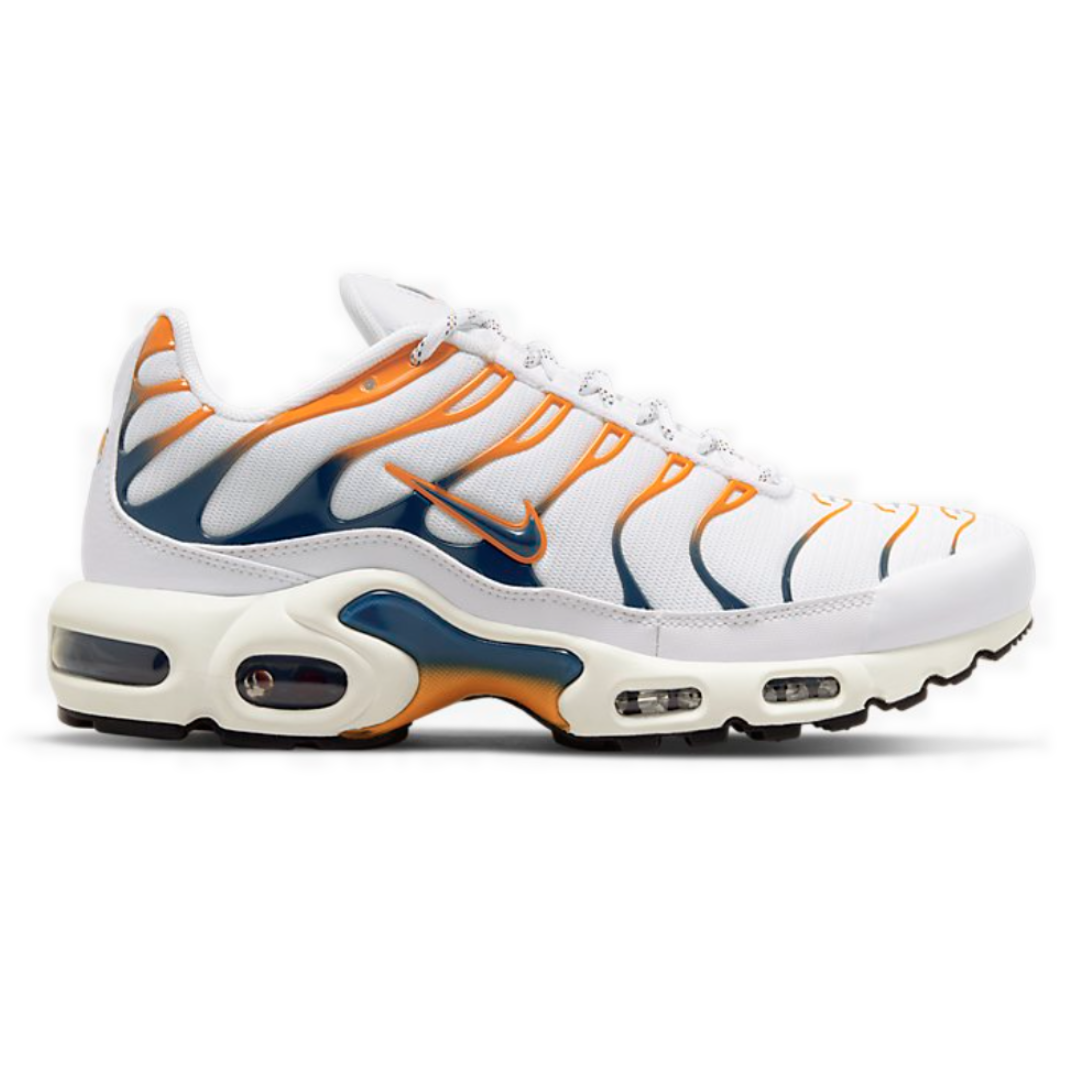 Mens Nike Air Max Plus TN Kumquat Marina Blue RaysLocker