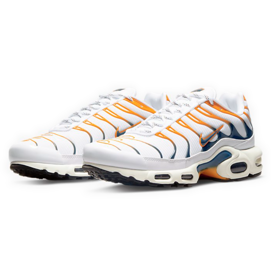 Mens Nike Air Max Plus TN Kumquat Marina Blue RaysLocker