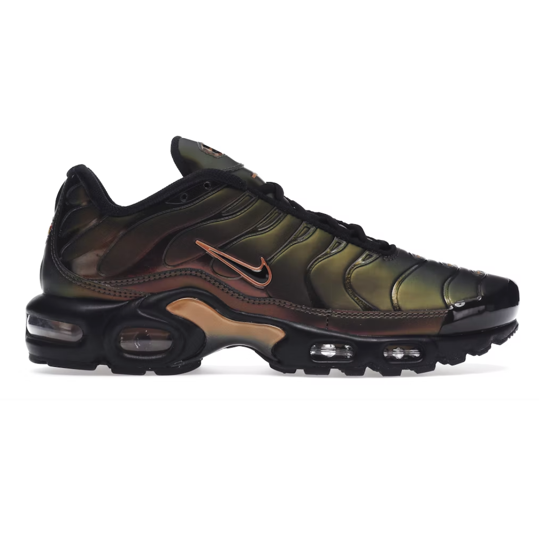 Mens black nike air max plus sales