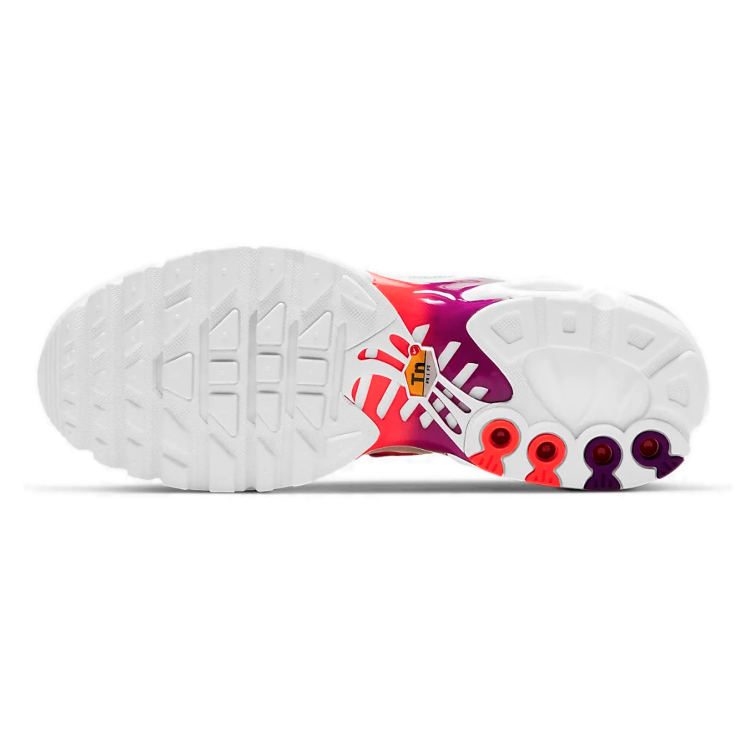 Womens Nike Air Max Plus TN Summit White/Red Plum