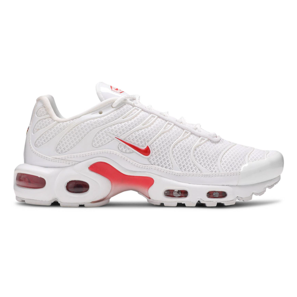 Womens Nike Air Max Plus TN White Track Red RaysLocker