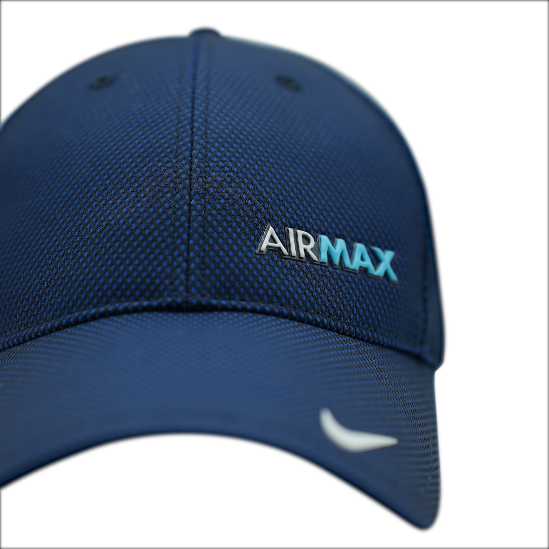 Unisex Nike Air Max Baseball Hat Navy/Light Blue-White