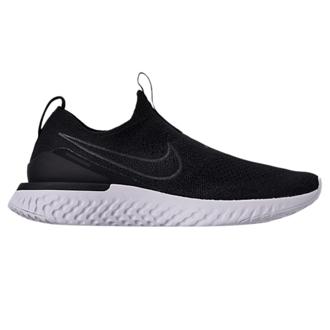 nike epic react flyknit black men