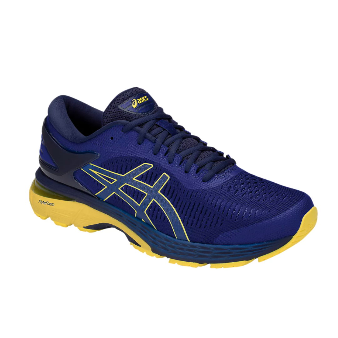 Mens Asics Gel Kayano 25 Asics Blue Lemon Spark RaysLocker