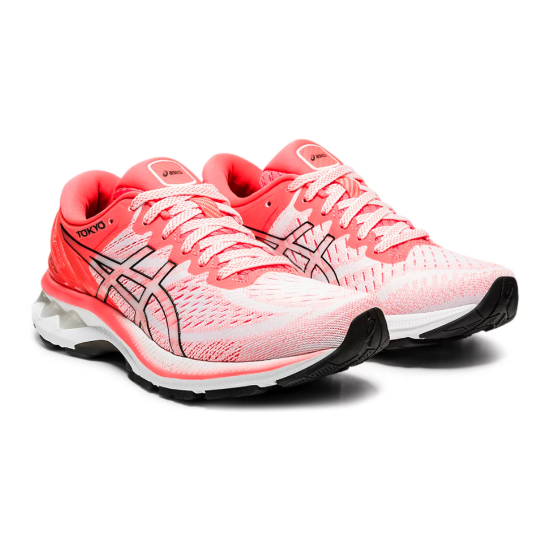 Womens Asics Gel Kayano 27 Tokyo White Sunrise Red RaysLocker