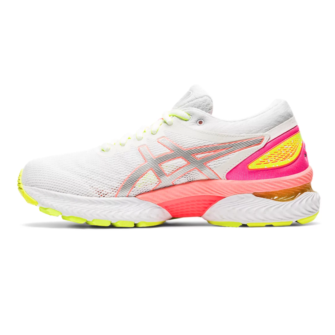 Asics gel nimbus 22 best sale womens white