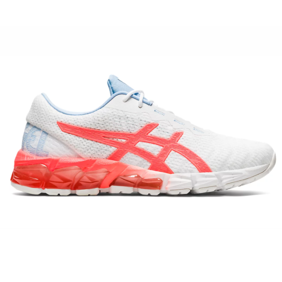 Orange and white deals asics