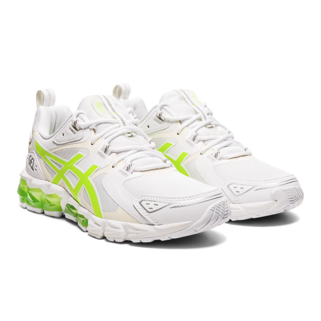 Womens Asics Gel Quantum 180 6 White Hazard Green RaysLocker