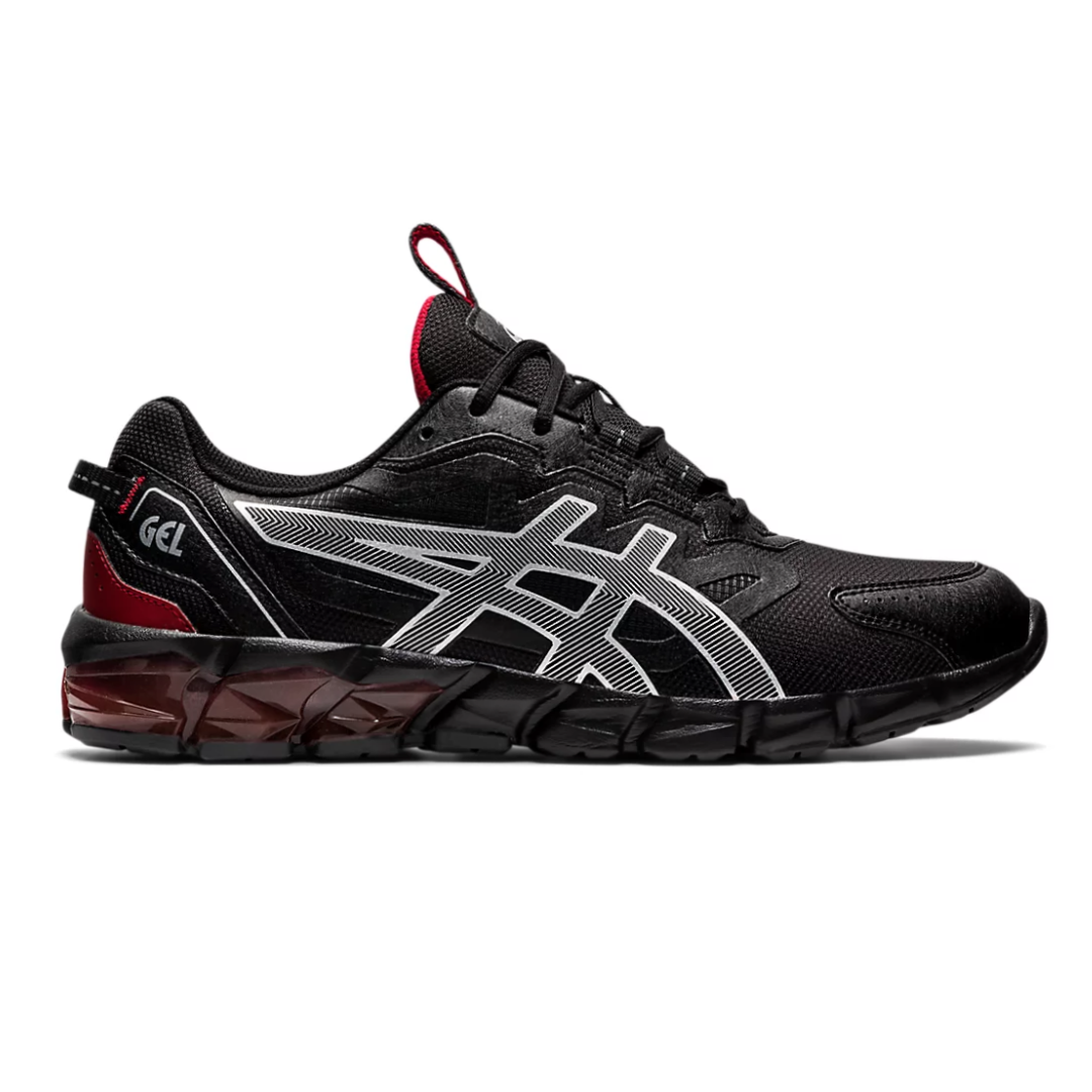Mens Asics Gel Quantum 90 Black Classic Red RaysLocker