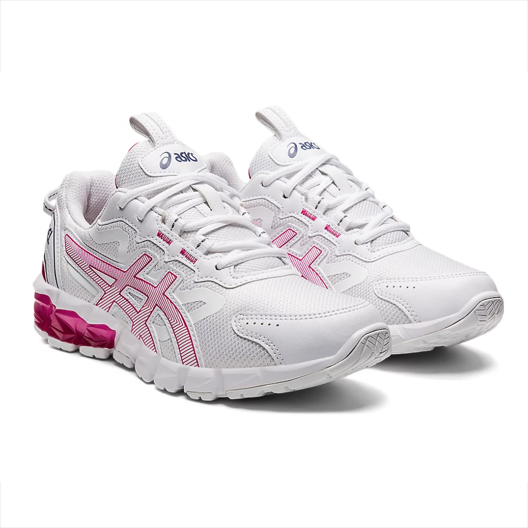 Asics hot sale white pink