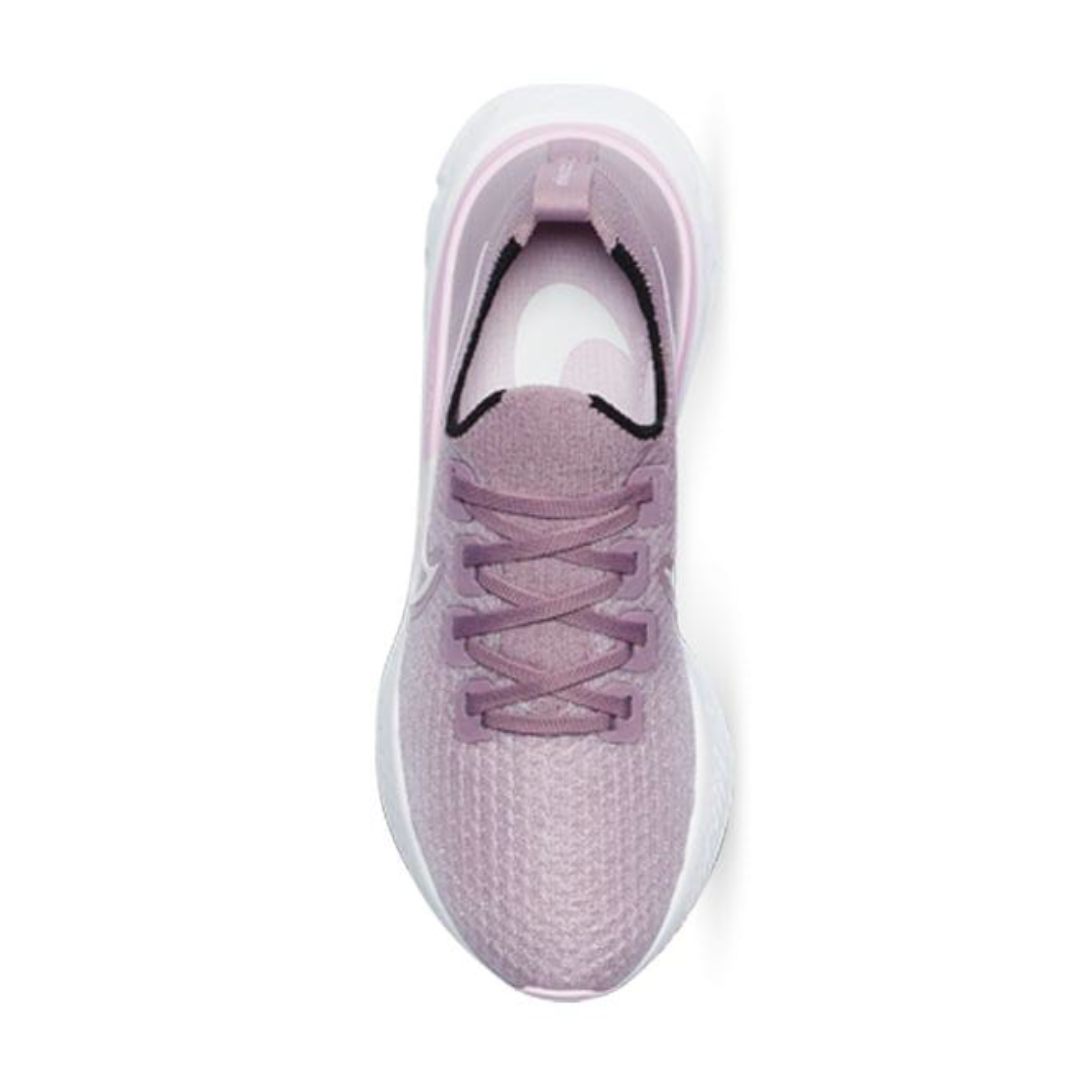 Womens Nike Infinity React Flyknit Plum Fog/Pink Foam