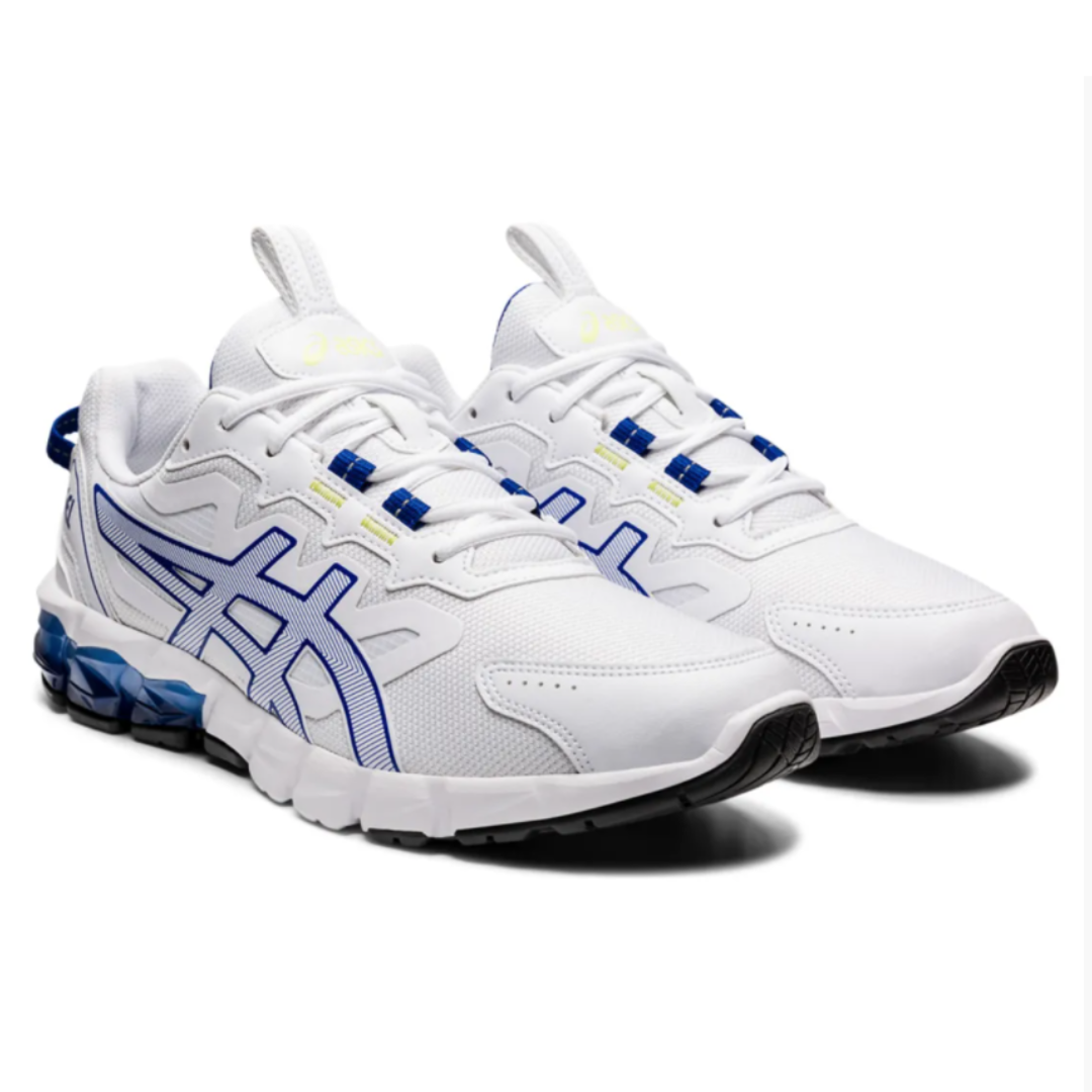 Mens Asics Gel Quantum 90 White Monaco Blue RaysLocker