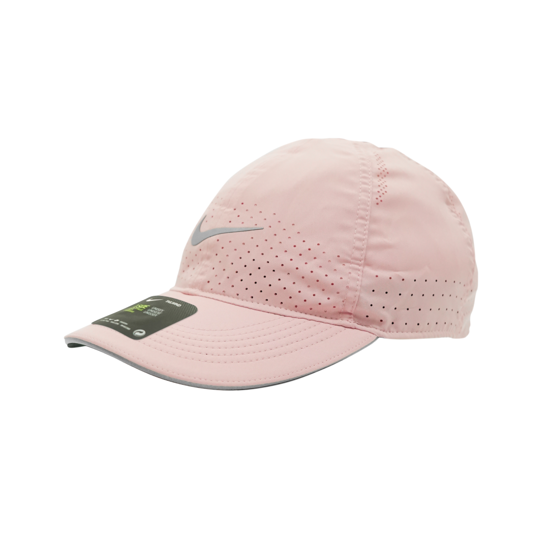 Womens Nike Featherlight Aerobill Hat Soft Pink