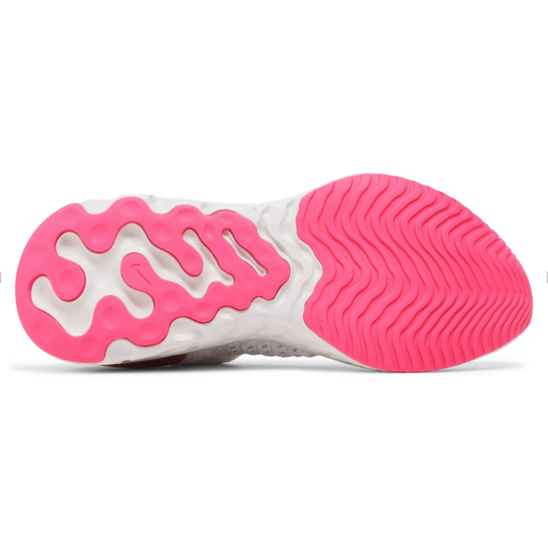 Womens Nike Phantom React Flyknit 2 Hyper Pink/Platinum Tint