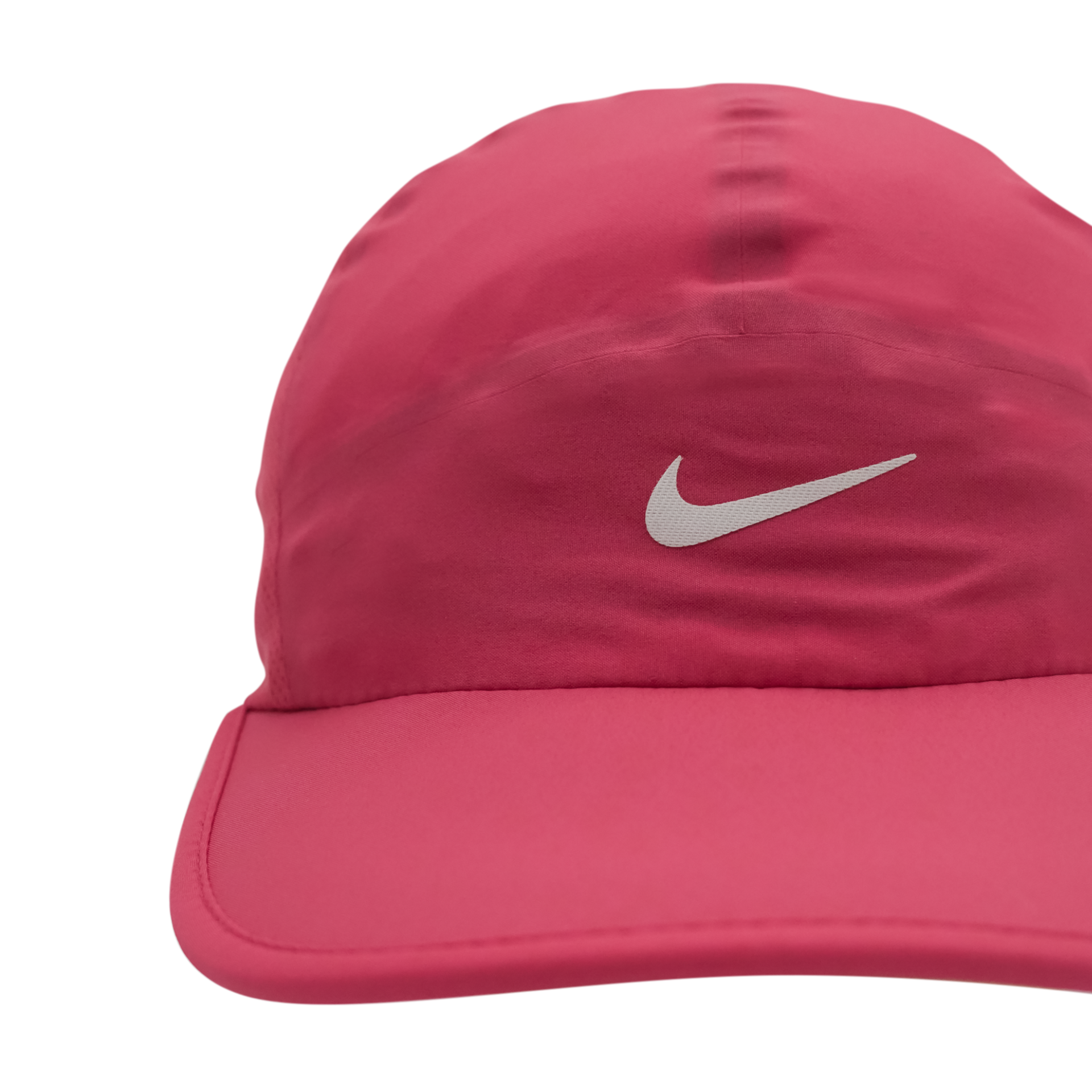 Womens Nike Featherlight Soft Bill Dri-Fit Hat Pink Punch - RaysLocker