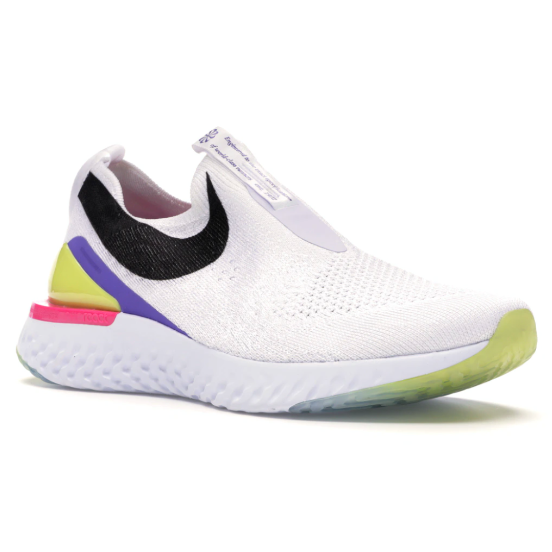 Epic phantom react flyknit white womens hot sale