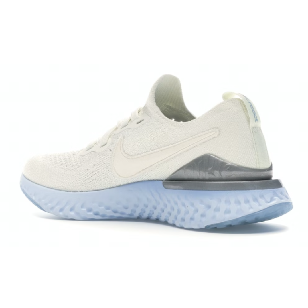 Nike epic react flyknit 2 hot sale sail aluminum