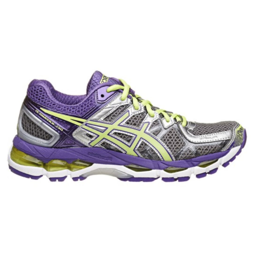 Womens Asics Gel Kayano 21 Charcoal Sharp Green Purple RaysLocker