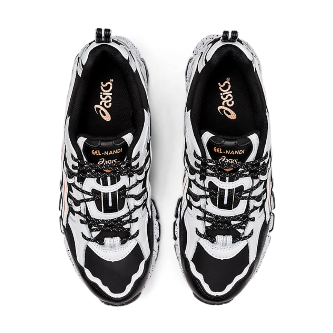 Womens Asics Gel Nandi 360 Black White RaysLocker