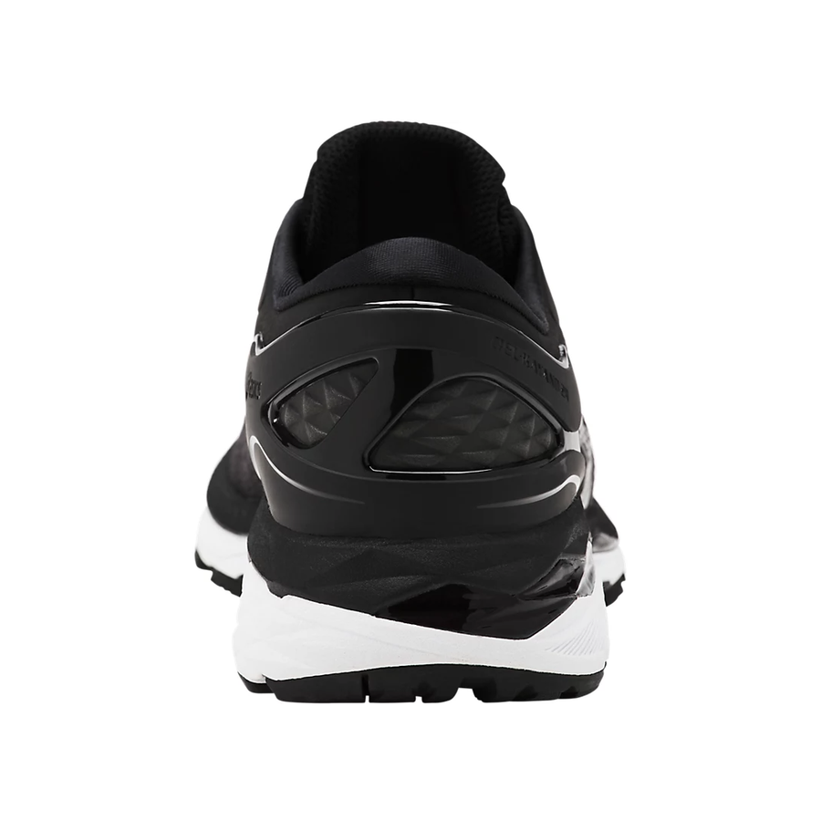 gel kayano 24 black phantom white