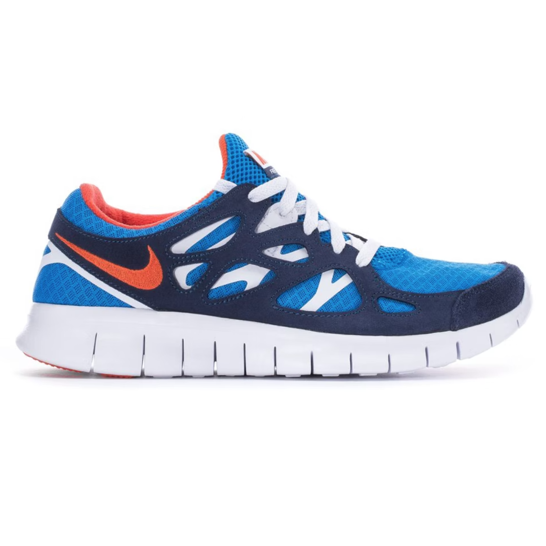 Mens Nike Free Run 2 Photo Blue/Orange
