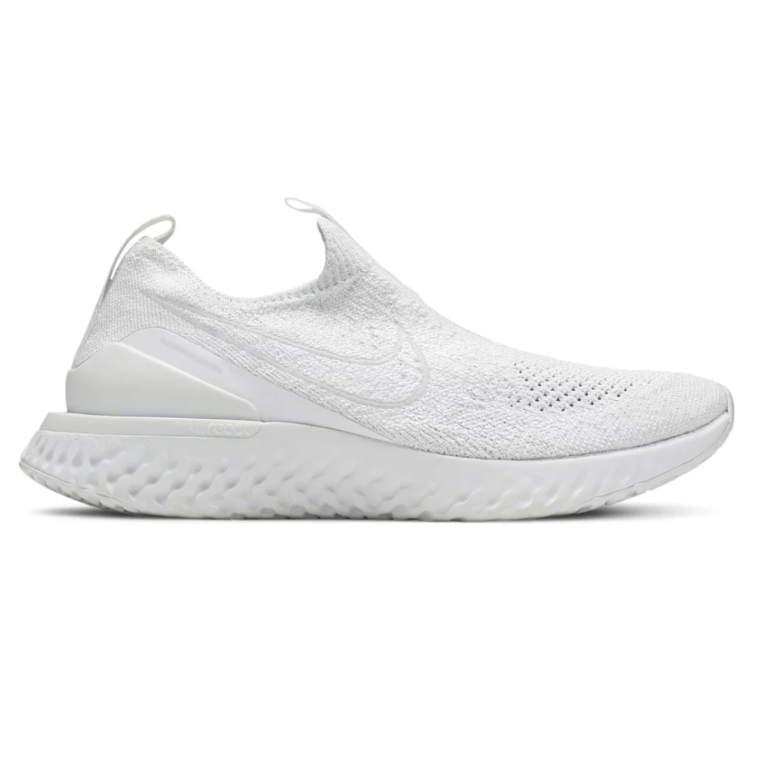 Womens Nike Epic Phantom React Flyknit White RaysLocker